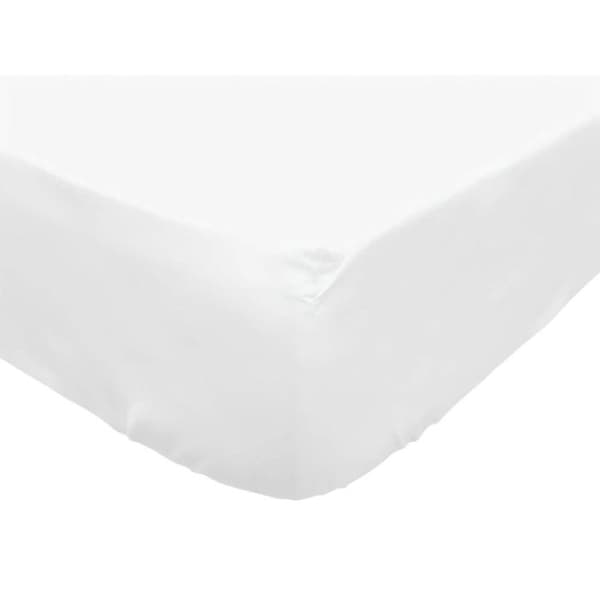 Påslakan i polycotton 160x200 cm PERCALE vit, av Soleil d'ocre Vit
