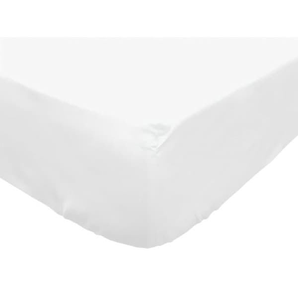 Påslakan i polycotton 180x200 cm PERCALE vit, av Soleil d'ocre Vit
