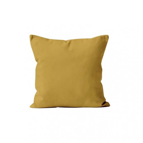 Kuddfodral - SOLEIL D'OCRE - ALIX - 60x60 cm - Gul - 100% polyester Gul