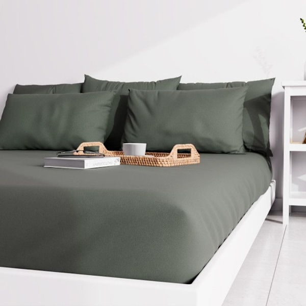 Vanligt påslagsplåt 160x200 cm ZZZ khaki Kaki