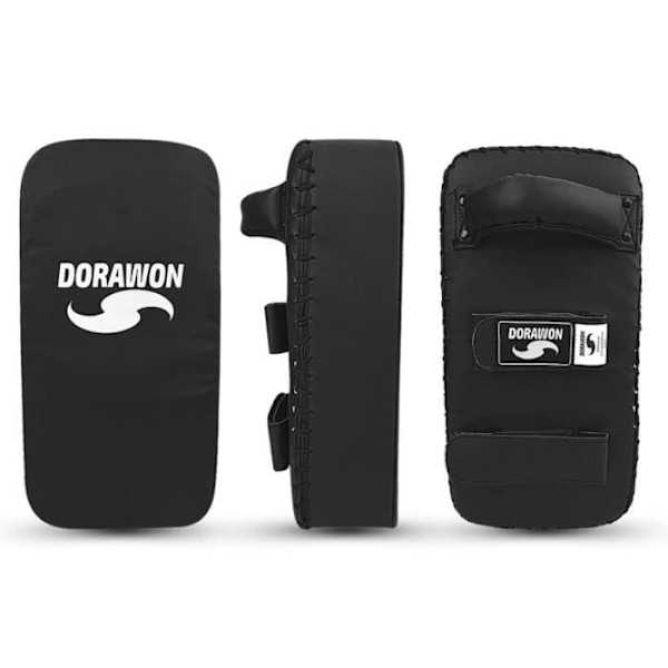 DORAWON, Thai PAO i SVART syntetläder, svart
