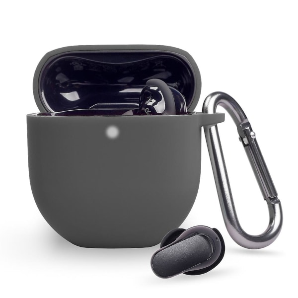 Mjukt silikonfodral för Quietcomfort Earbud Earphone Pouch Box Wi Dark gray
