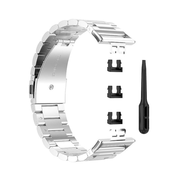 Justerbart armband i rostfritt stål för Huawei Watch Fit