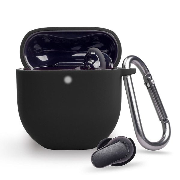 Mjukt silikonfodral för Quietcomfort Earbud Earphone Pouch Box Wi Gray