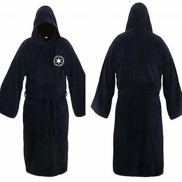 Tähtien sota Badrock Jedi Sith Huva Aamutakki Fleece Mekko musta black XL