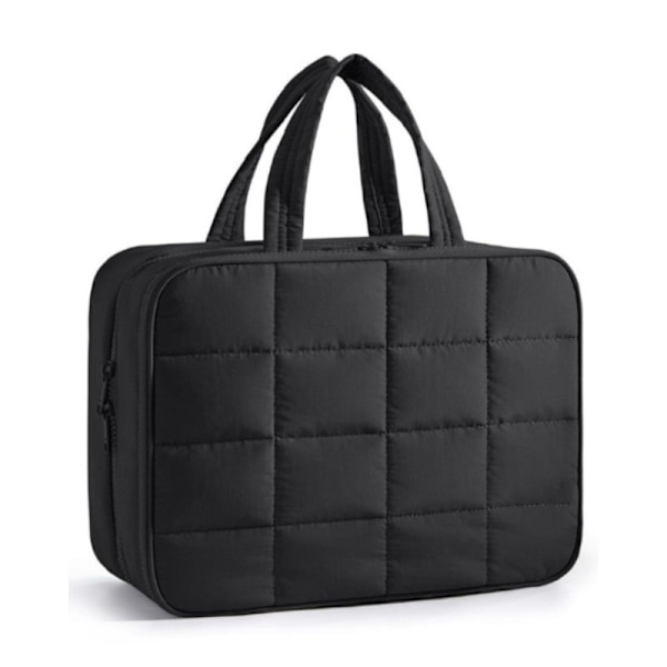 Toalettsak med smyckesförvaringsväska, hängande toalettsak MJ51 reseväska förvaring black black 31*12*23CM