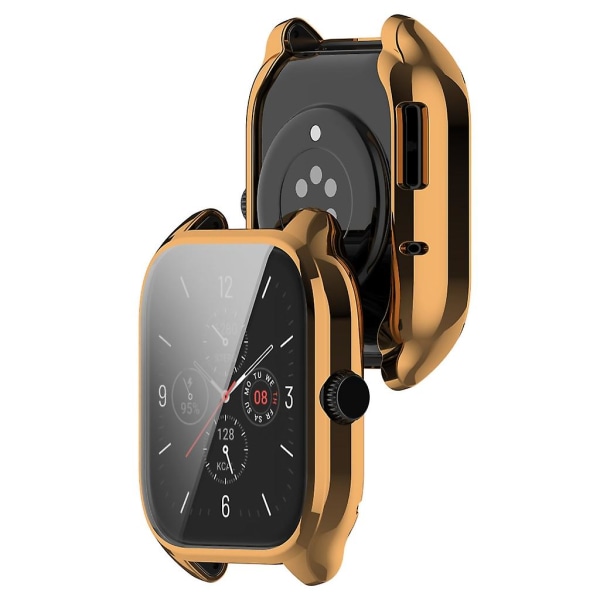 Tpu-fodral för Gtr 4 Smartwatch-skärmskydd Rose gold