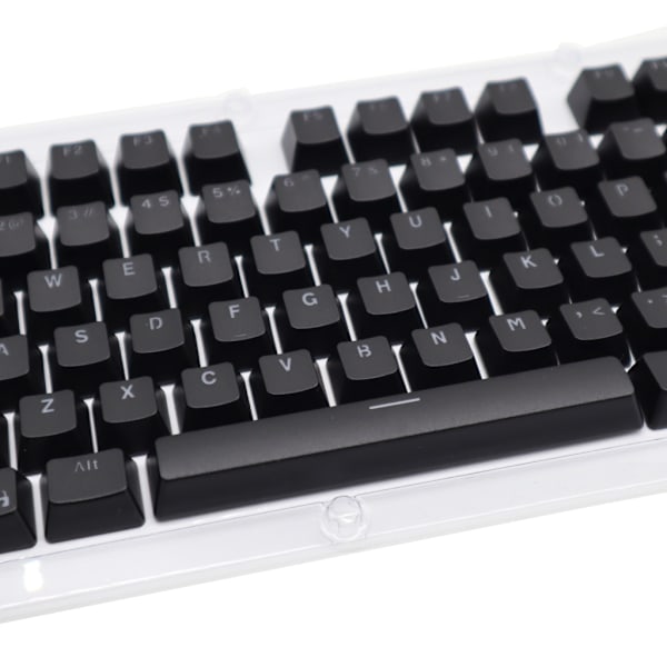 104st/ set Universal Mekaniskt Tangentbord Keyboard Ergonomisk bakgrundsbelyst för Key Cap Keycaps för Cherry MX Mechanical Keyboard Black 0.15