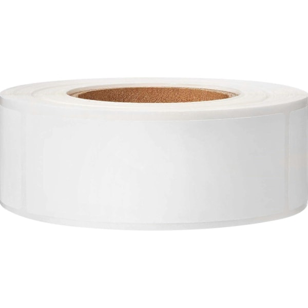 Avtagbara frysetiketter 2,5 x 7,6 cm, förvaringsetiketter för mat, kylskåpsetiketter (tomma, vita) (FMY)
