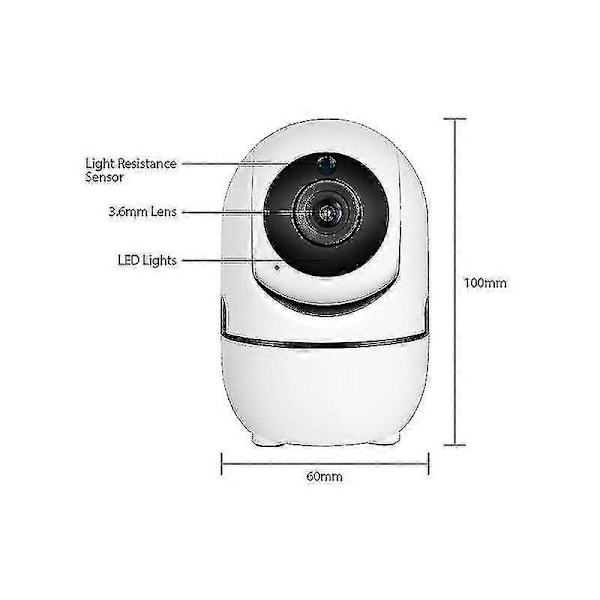 Extra Bebiskamera för Hb65 och Hb248 - Ej kompatibel med Hb66 Hb32 Videobabymonitor