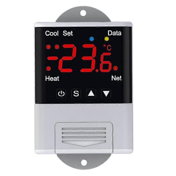 Trådlös Wifi Temperaturkontroller Termostat AC110-220V DTC1201 NTC Sensor Digital Display APP C