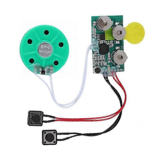 DIY Röstmodulkort 4 Minuters Inspelning Uppspelning Röstljudchip DIY Röstmodulkort