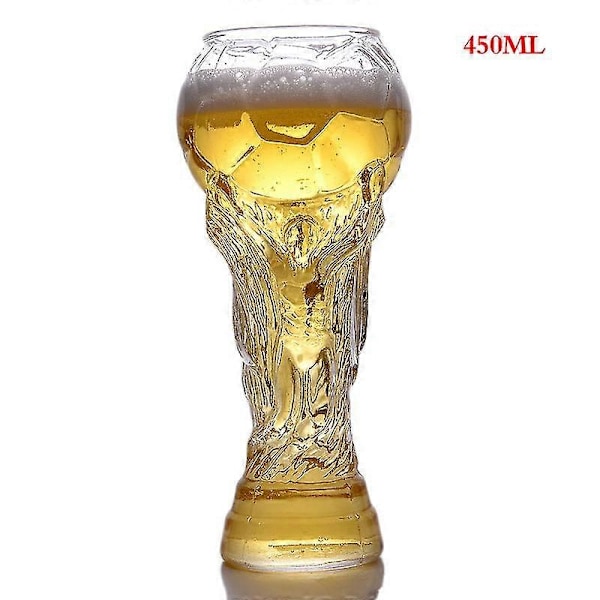 Fotbollsmatch Ölmugg Glas Fotbollsmatch Ölglas Öl Vatten Mugg Barware Koppar XiXi C