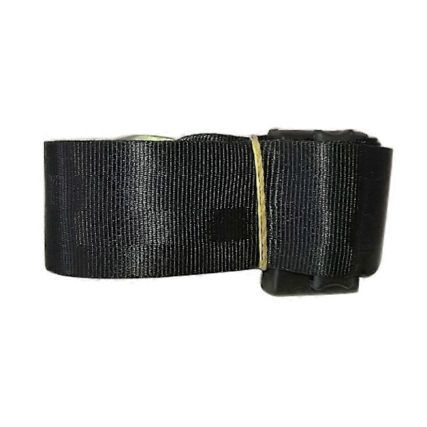 2-pack Universal Justerbara Säkerhetsbälten 2-punkts Justerbar Säkerhetssele Enkel Dubbel Säkerhetsbälte - Svart