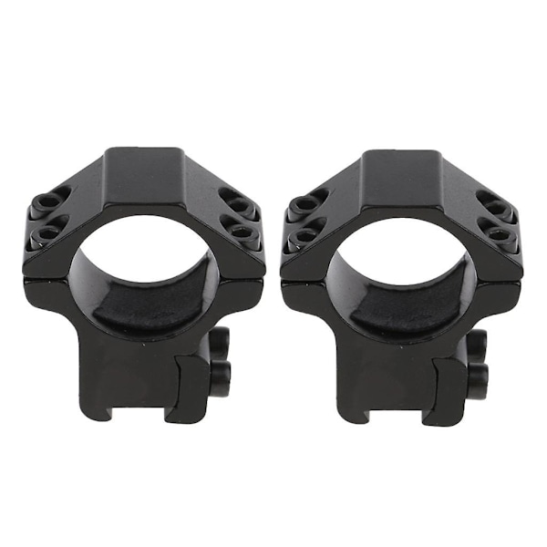 25,4 mm 1\" Kikarsiktesringar Passar 11 mm Dovetail Rail Ficklampa Låg Profil