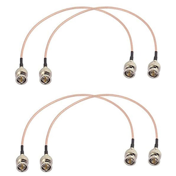 4st 3g Hd Sdi Kabel Bnc Kabel 30cm 75 Ohm För Kameror Videoutrustning Stöder Hd-sdi 3g-sdi 4k 8k