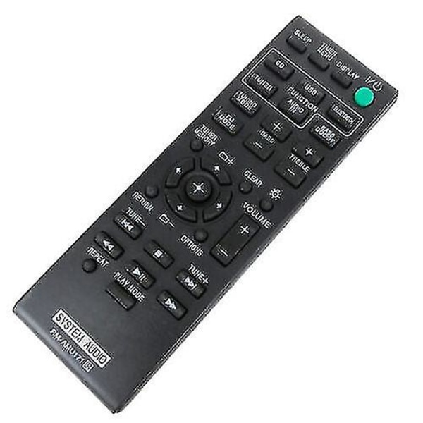 Dd-fjärrkontroll Kompatibel Med Rm-amu171 Sony System Audio Cmt-sbt100 Cmt-sbt100b