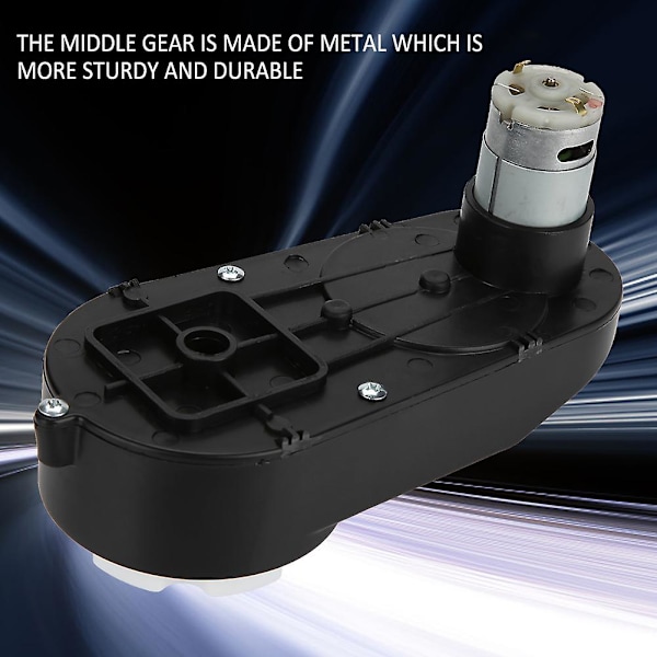Rs390 Motorväxellåda 12v 16000rpm för Barnbilsleksaker