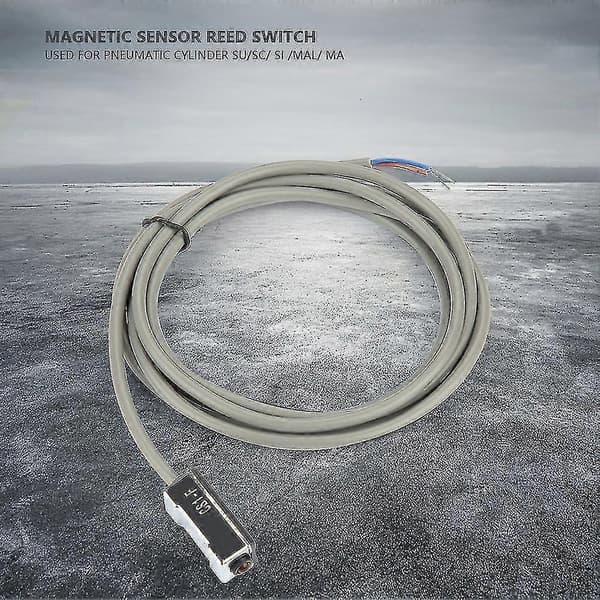 Cs1-f Magnetisk Luft Pneumatisk Cylinder Magnetisk Reed Switch Sensor Dc Ac 5v- 240v