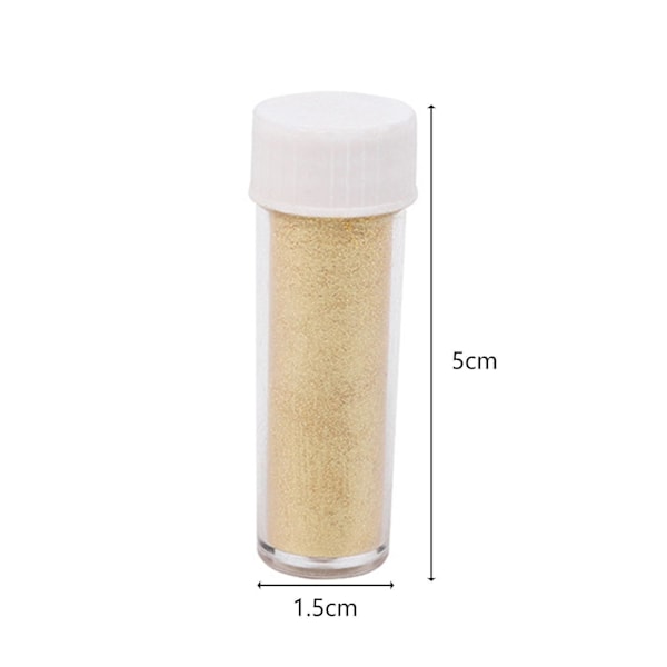 ZHOUBA 2g Tårtglitterpulver Dekorativt Attraktivt Säkert Blandat Glänsande DIY Bakpulver för Kök Blue