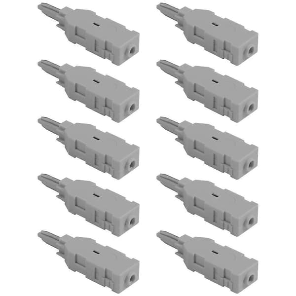10 stk. 110 Test Rj11 Voice Connector Mdf Check Phone Voice til Krone Module Patch Panel