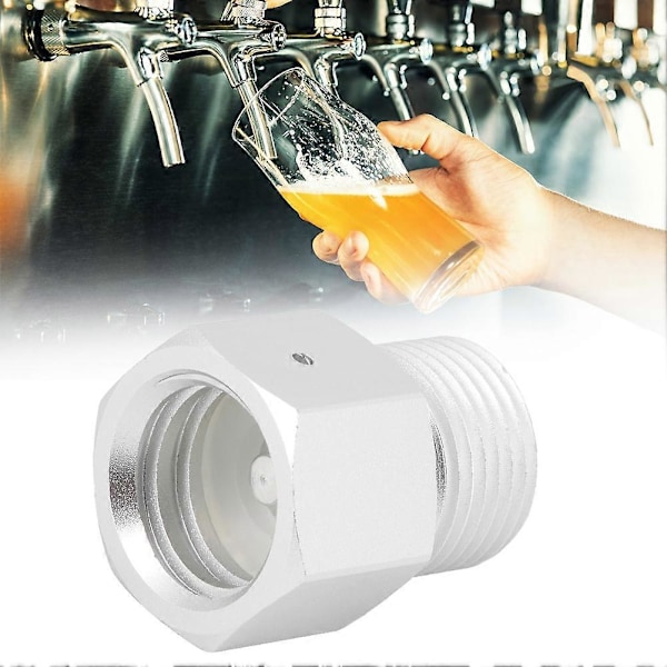 Hemmabryggnings Cylinderadapter Anslutning Hona TR21-4 till Hane W21.8-14 för Sodastream (FMY)