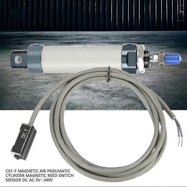 Cs1-f Magnetisk Luftpneumatisk Cylinder Magnetisk Reed-brytare Sensor Dc Ac 5v- 240v