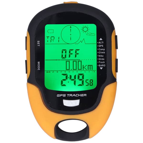 GPS multifunksjonell datamaskin elektronisk høydemåler barometer termometer hygrometer digitalt kompass vanntett