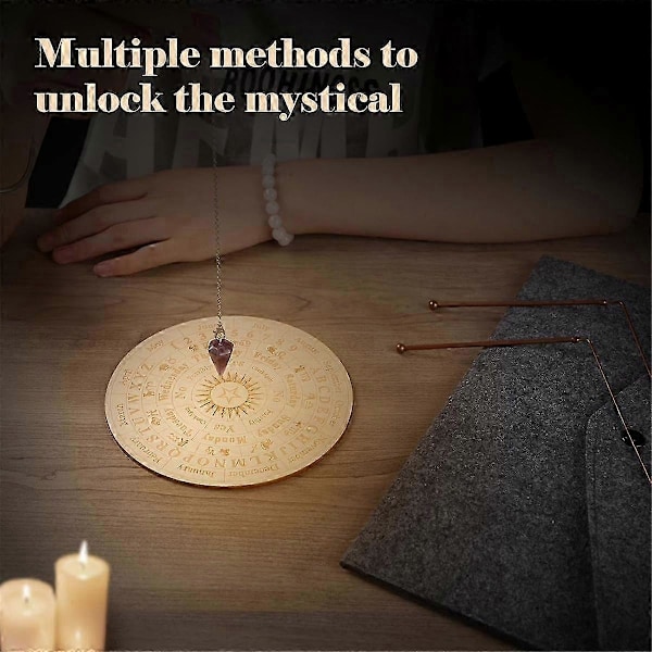 Kopparspöken för andlig och spådom, pendelbräda, matta, kit för att hitta vatten, energihealing As Shown