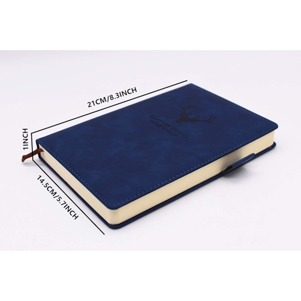 A5 Notebooks - 8.3\"×5.7\" - 360 Pages - Blue