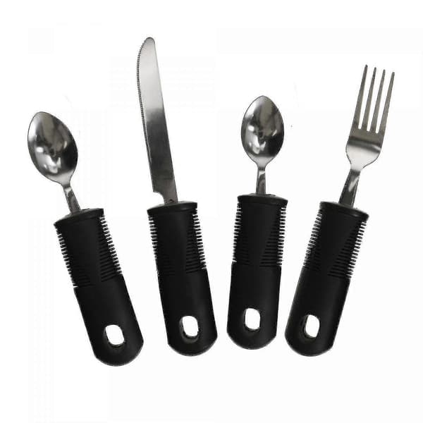 Ergonomiska Bestick - 4 Delar