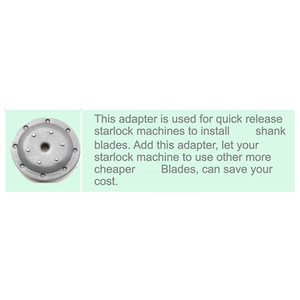 Multiverktygs Skaftadapter för Starlock System Multimaster Elverktyg Oscillationsågbladsadapter