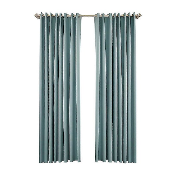 Mörkläggningsgardiner för sovrum med öljetter, isolerade rumsgardiner för vardagsrum, set med 2 paneler (39*51in) Kaffe 39w X 51l tum
