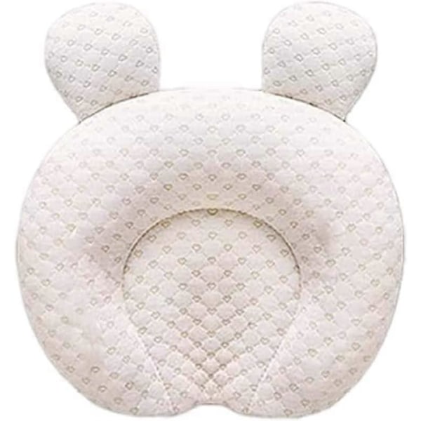 Baby Huvudformningskudde, Nyfödd Barnkammare Kudde, Spädbarns Huvudstöd Sovkudde, 3d Memory Foam Huvud Nackkudde för Bilstol Barnvagn