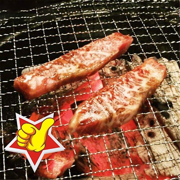 5 st/set Rund Engångs BBQ Grillgaller Rostnät Grill Bakplåt 33cm