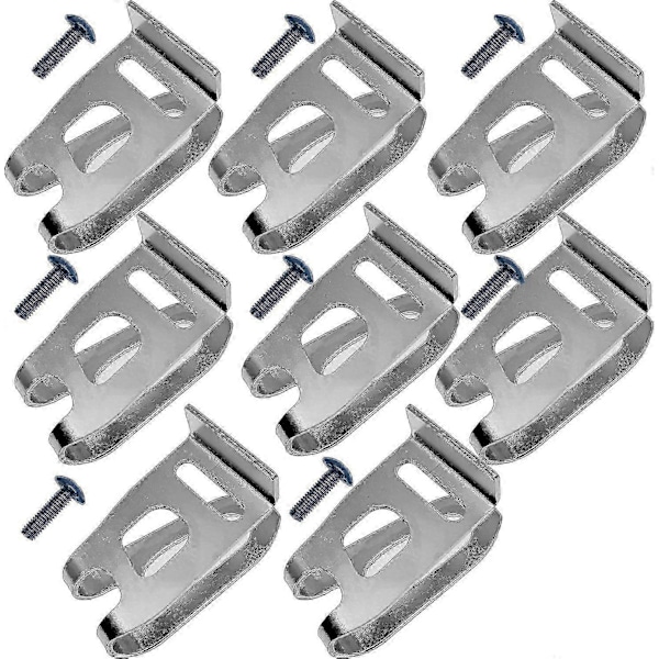 8st Bälteskrok med skruv för Makita 346449-3 324705-1 346034-2 346317-0