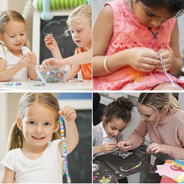 4000 Delar Platt Pärlset, Bokstavspärlor Handgjorda Polymerlera Platt Pärlor, 24 Färger Mellanrums Alfabetspärlor För Diy Halsband Armband Örhänge(FMY)