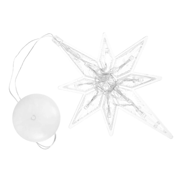 1 st julgranssuglampa Polaris-design LED-lampa Dekorativ lampa (utan batteri) Transparent 22.50X17.00X2.50CM