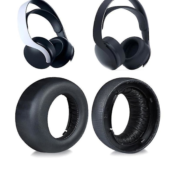 Øreputer for PS5 Pulse 3D Headset Erstatningsøreputer Øreputer Øretrekk - hyj