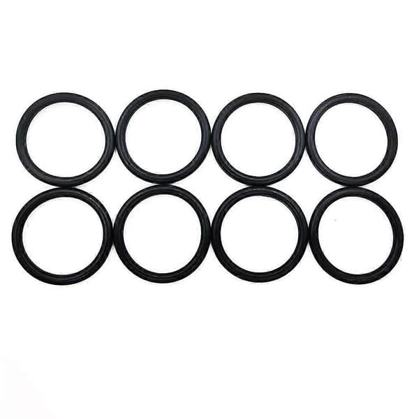 Förpackning med 8 O-ringar Bumper Fender Snabbfästen Ersättningsgummiband O-ringar