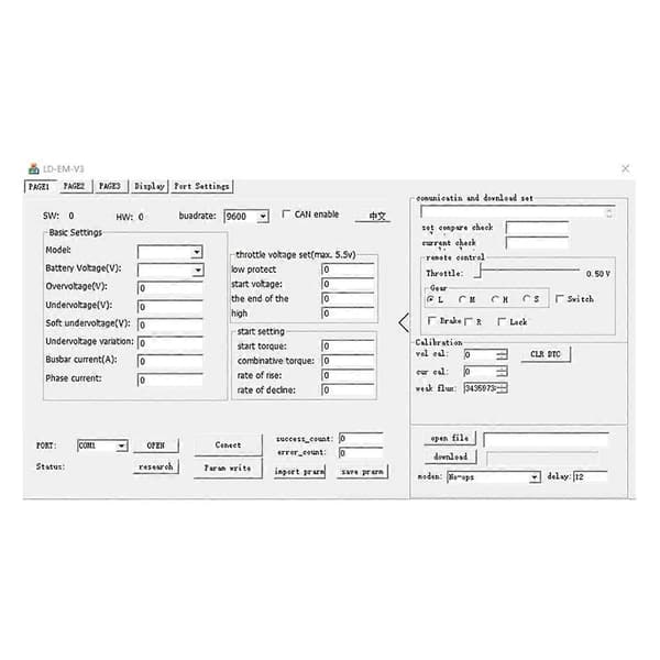 Controller Computer Debugging Kabel EM30 EM50 EM80 EM100 EM150 USB Kabel til TTL Kabel til Justering