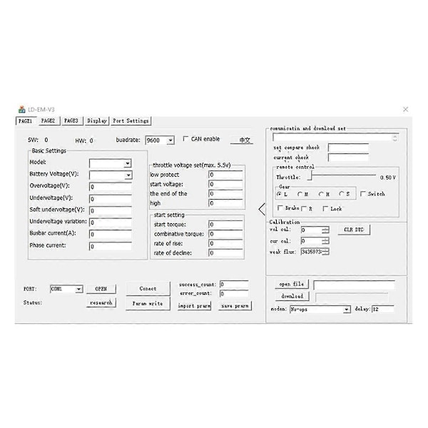 Controller Dator Felsökningskabel EM30 EM50 EM80 EM100 EM150 USB-kabel till TTL-kabel för Justering