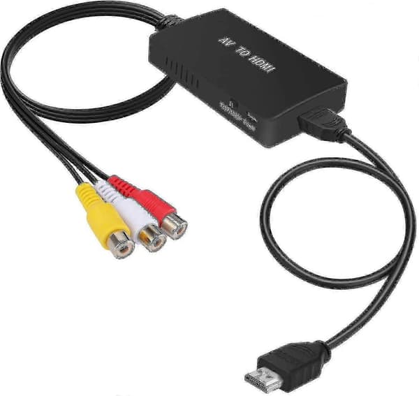 RCA til HDMI Konverter, komposit til understøttelse af 1080p PAL