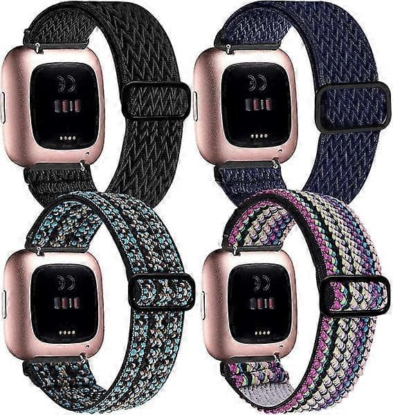 Justerbare elastiske bånd for Fitbit Versa 2/Versa/Versa Lite (FMY)