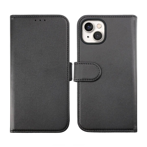 iPhone 14 Plånboksfodral Magnet Rvelon - Svart black