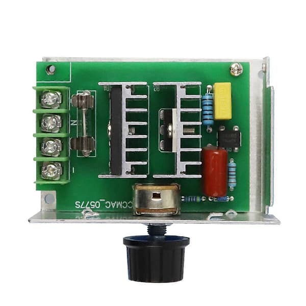 AC 110V 220V til DC 10-220V SCR Motor Hastighetskontroller Spenningsregulator Dimmer