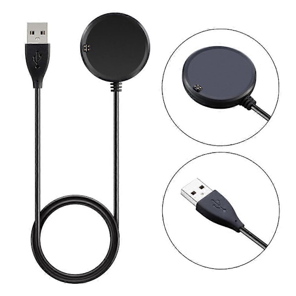 90 cm USB Magnetisk Laddare Snabbare Laddningskabel För ASUS ZenWatch 3 Smartklocka (FMY)