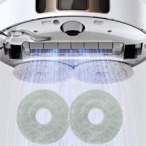 2 st mopphållare med 2 st trasor för L20 Ultra/x20 Pro/ M30s dammsugare moppkit-Yogu