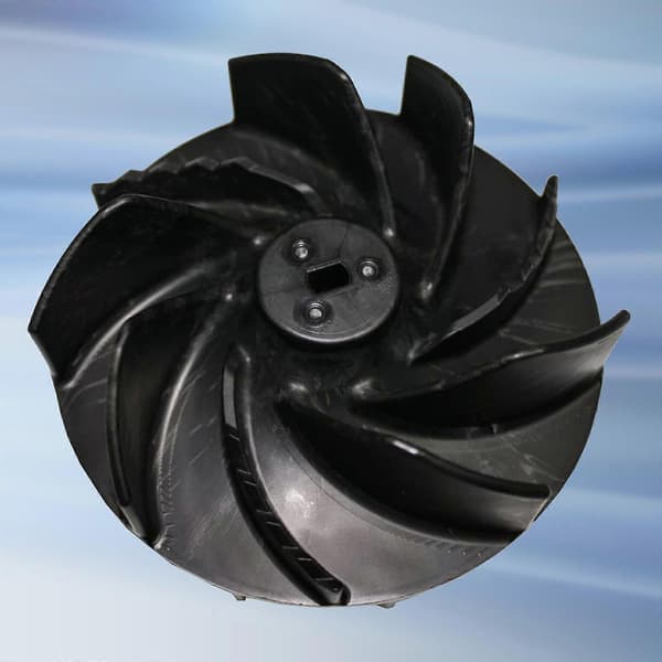 Plastik 9 Blade Blæser Impeller Elektrisk Blæser Impeller Ventilator Samleværktøj