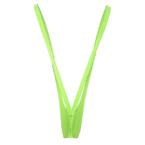 Neon Grön Borat Mankini för Män - Experter på gränsöverskridande e-handel